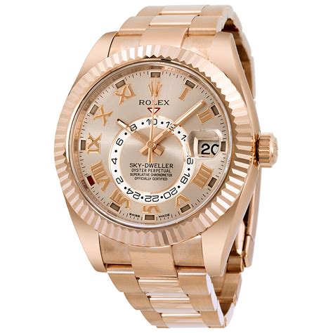 jomashop rolex sky dweller|rolex everose gold 18 ct.